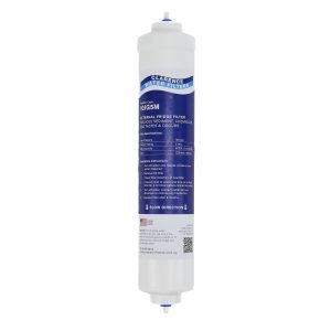 10JG5M 5 micron granular carbon External Fridge Water Filter with quarter inch push in hose fittings