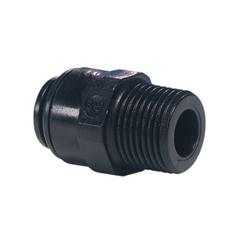 John Guest PM011204E 12mm piping fitting to 1/2