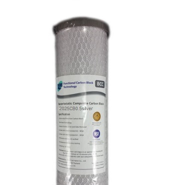 Clarence Water Filters Australia | 2025CB0.5silver Carbon Block 20