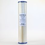 2045PW0.35 20 inch by 4 point 5 inch 0 point 3 5 micron pleated washable sediment filter