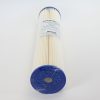 2045PW0.35 20 inch by 4 point 5 inch 0 point 3 5 micron pleated washable sediment filter