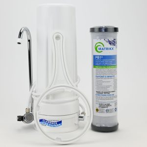 Bench Top Water Filter for PFAS Reduction Front