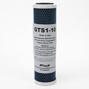 GTS1-10 1 Micron Silver Carbon Water Filter with Fiberdyne-2