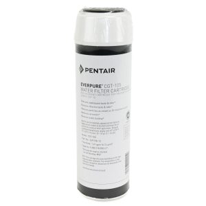 Pentair Everpure CGT-10S 10 inch by 2 point 5 inch Water Filter With Scale Protection Part EV9108-13