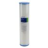 Pentair Pentek 1PP20BB 20 inch by 4 point 5 inch pleated washable sediment filter with blue end caps