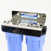 Twin Pentek 20 inch by 2.5_ inch 3G Water Filter Housing 3 quarter inch BSP Ports -1