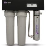 UV Guard CWP-55 Whole House Water Filters System with 20 inch by 4 point 5 inch filters and UV steriliser for rain water