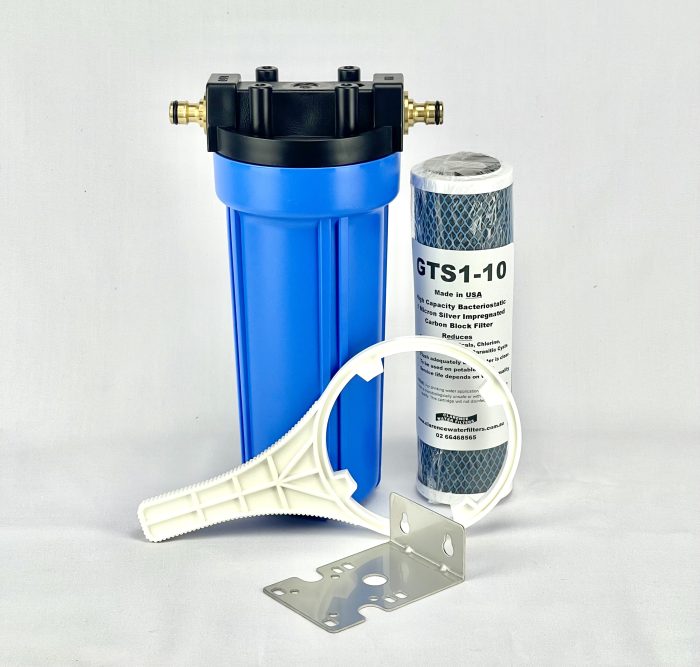 Single Caravan & RV Water Filter System with Silver Carbon Filter ...